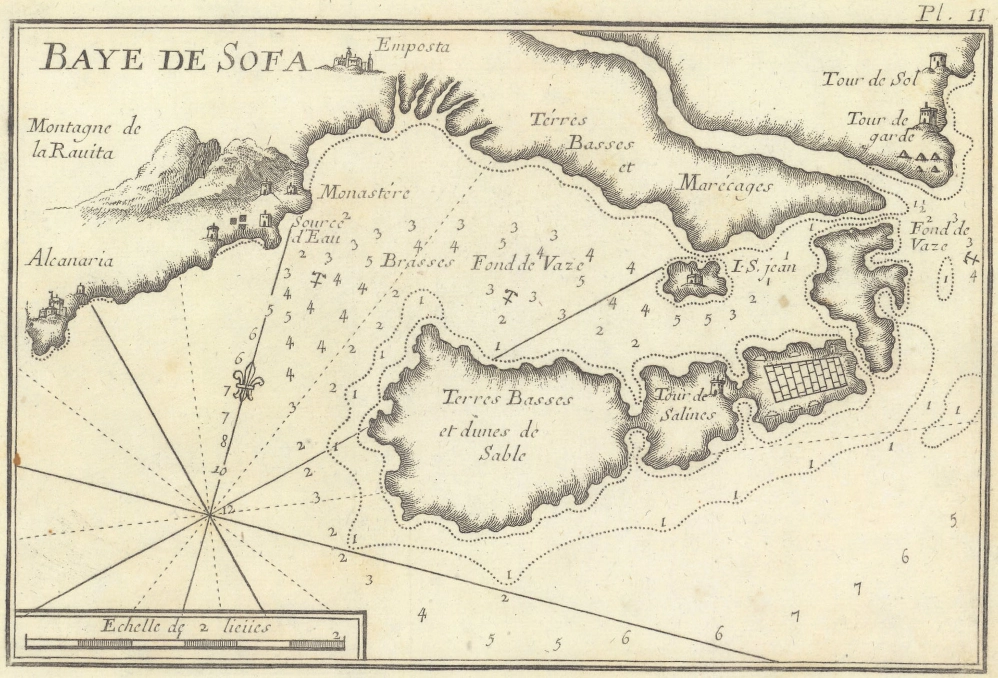 Capa de sombras del mapa de León